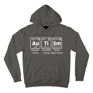 Elements Periodic Table Asd Autism Awareness Gift Tall Hoodie