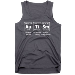 Elements Periodic Table Asd Autism Awareness Gift Tank Top