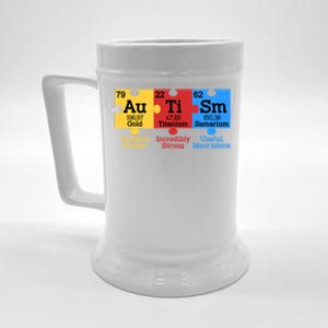 Elets Periodic Table Autism Awareness Autism Chemistry Gift Beer Stein