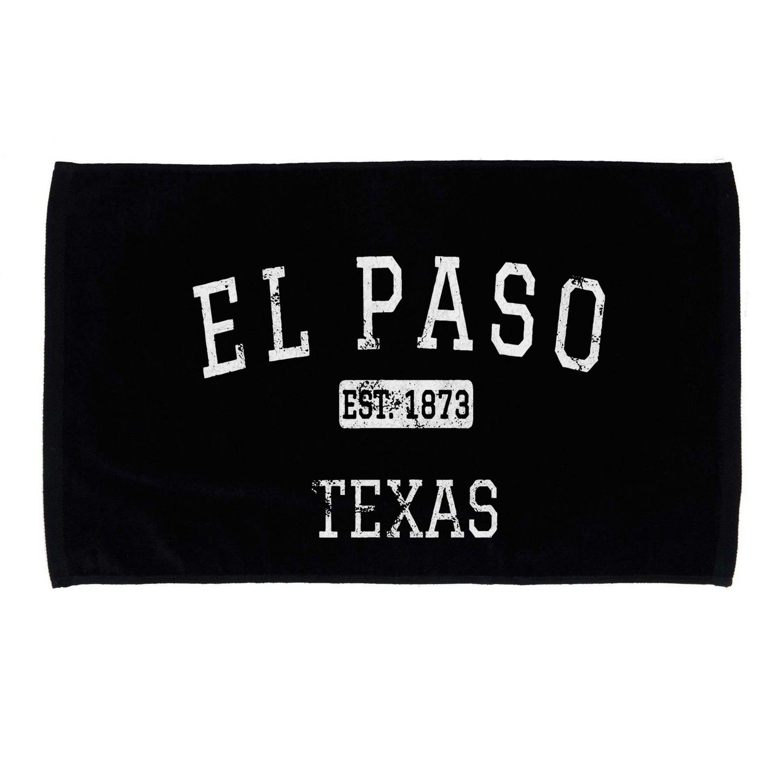 El Paso Texas Vintage Microfiber Hand Towel