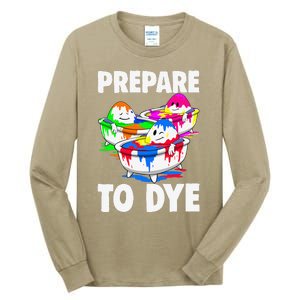 Easter Prepare To Dye Easter Day Tall Long Sleeve T-Shirt