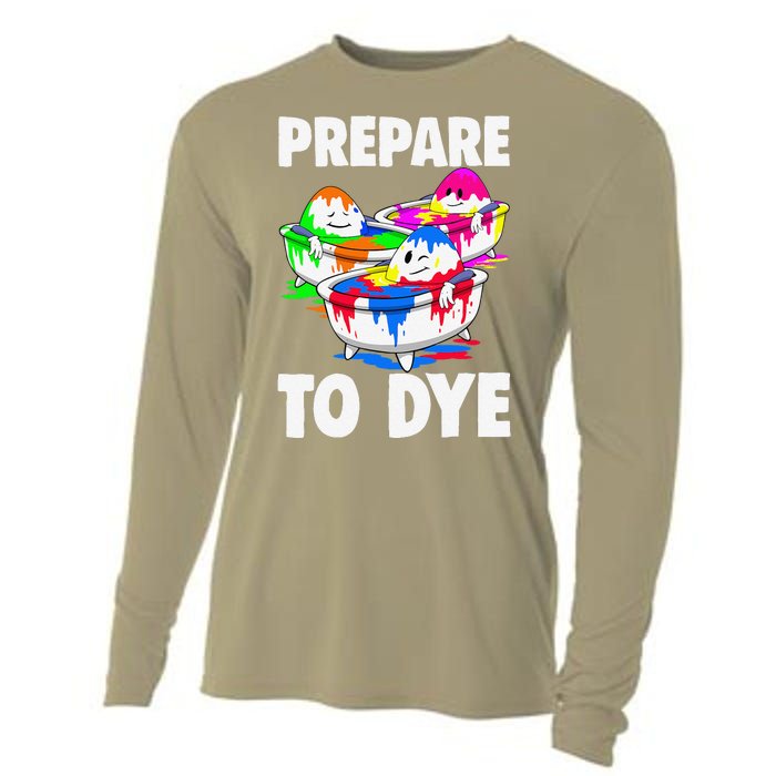 Easter Prepare To Dye Easter Day Cooling Performance Long Sleeve Crew