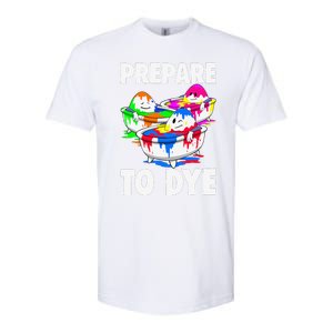 Easter Prepare To Dye Easter Day Softstyle CVC T-Shirt