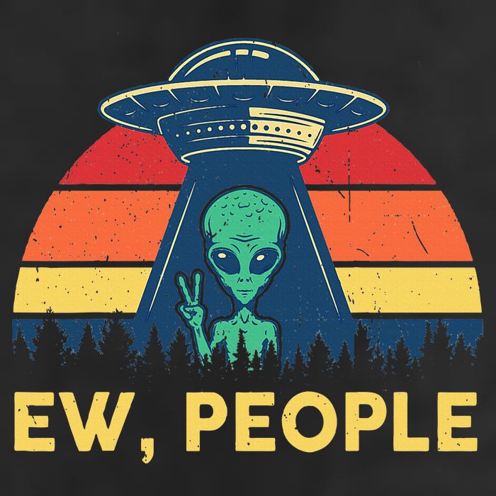 Ew People  Ufo Alien Costume 7 Panel Mesh Trucker Snapback Hat