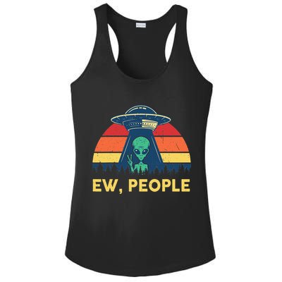 Ew People  Ufo Alien Costume Ladies PosiCharge Competitor Racerback Tank