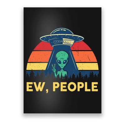 Ew People  Ufo Alien Costume Poster
