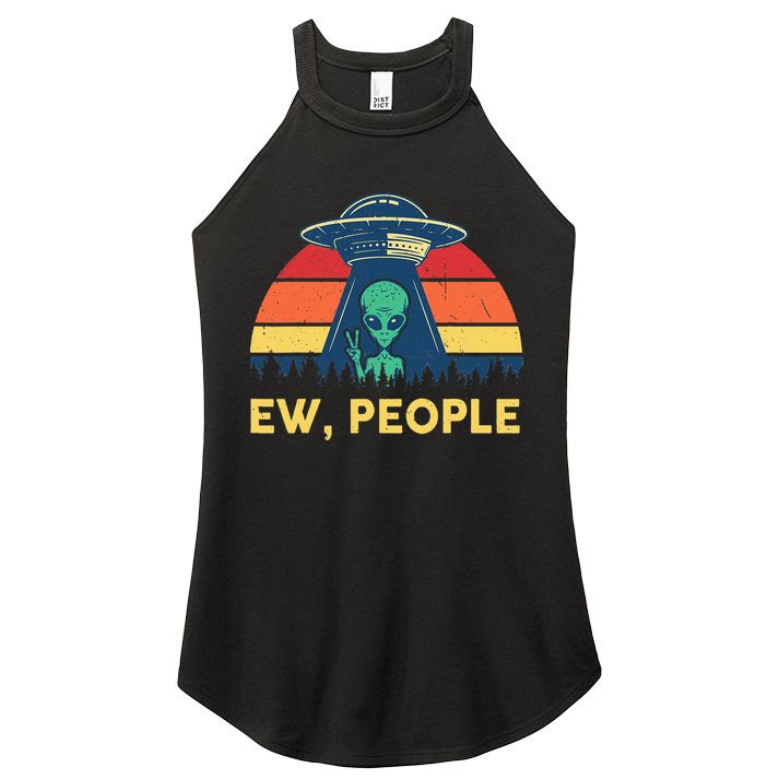 Ew People  Ufo Alien Costume Women's Perfect Tri Rocker Tank