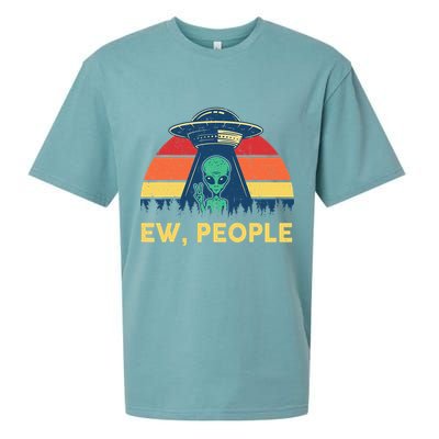 Ew People  Ufo Alien Costume Sueded Cloud Jersey T-Shirt