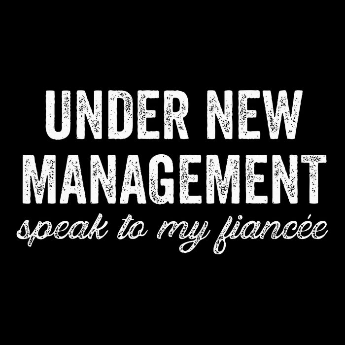 Engagement Party Under New Management See Fiancee Women's Crop Top Tee