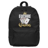 Euchre Queen Euchre Game 16 in Basic Backpack