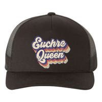 Euchre Queen Euchre Card Game Player Vintage Euchre Yupoong Adult 5-Panel Trucker Hat