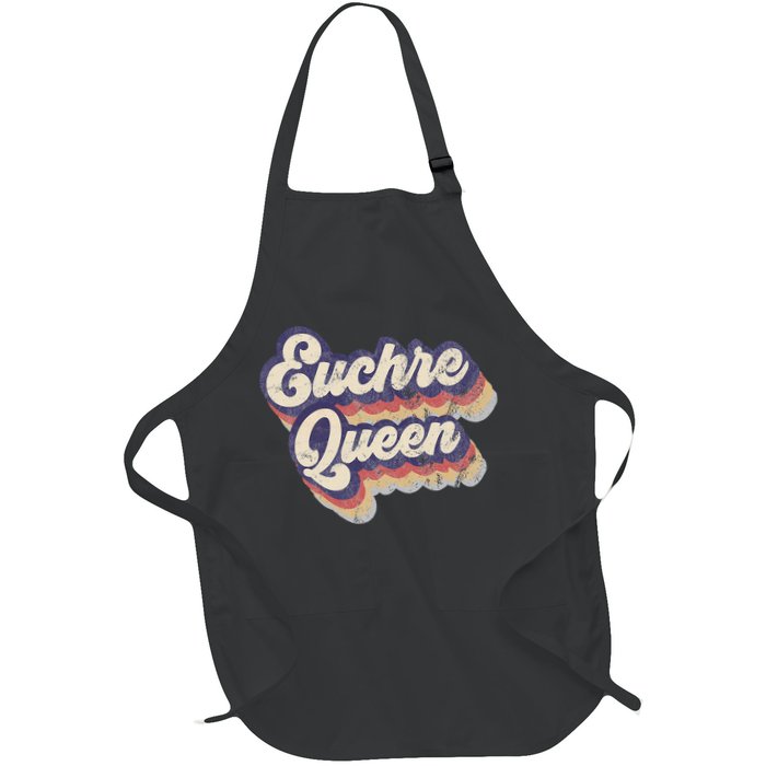 Euchre Queen Euchre Card Game Player Vintage Euchre Apron