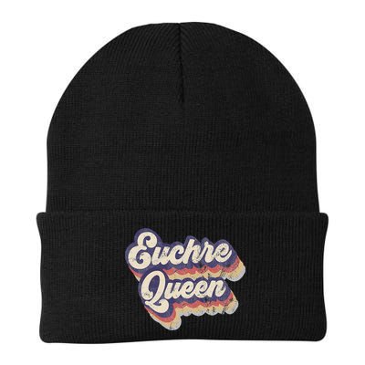 Euchre Queen Euchre Card Game Player Vintage Euchre Beanie