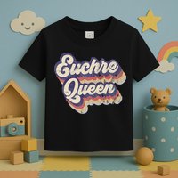 Euchre Queen Euchre Card Game Player Vintage Euchre Toddler T-Shirt