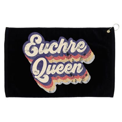 Euchre Queen Euchre Card Game Player Vintage Euchre Grommeted Golf Towel