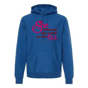 Empowert Quote Gift Premium Hoodie