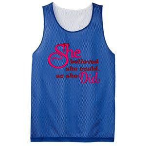 Empowert Quote Gift Mesh Reversible Basketball Jersey Tank