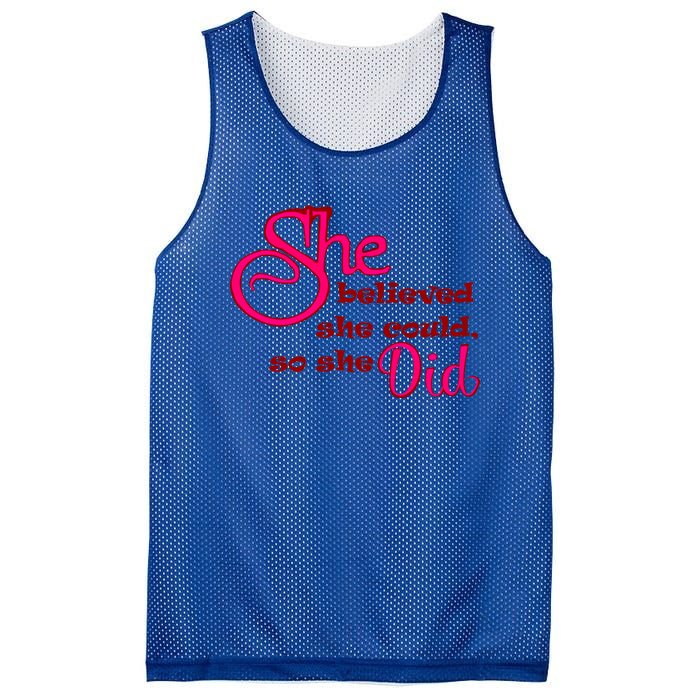 Empowert Quote Gift Mesh Reversible Basketball Jersey Tank