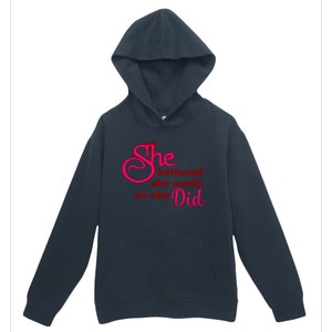 Empowert Quote Gift Urban Pullover Hoodie