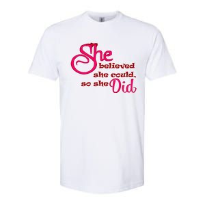 Empowert Quote Gift Softstyle CVC T-Shirt