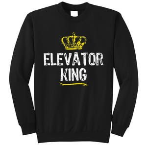 Elevator Queen Girl Mechanic Funny Cool Cute Gift Sweatshirt