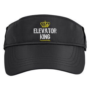 Elevator Queen Girl Mechanic Funny Cool Cute Gift Adult Drive Performance Visor