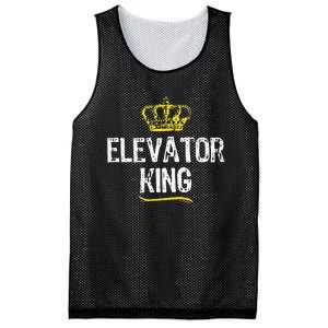 Elevator Queen Girl Mechanic Funny Cool Cute Gift Mesh Reversible Basketball Jersey Tank