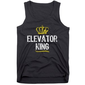 Elevator Queen Girl Mechanic Funny Cool Cute Gift Tank Top