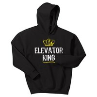 Elevator Queen Girl Mechanic Funny Cool Cute Gift Kids Hoodie