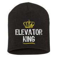 Elevator Queen Girl Mechanic Funny Cool Cute Gift Short Acrylic Beanie