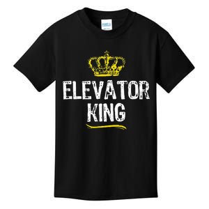 Elevator Queen Girl Mechanic Funny Cool Cute Gift Kids T-Shirt