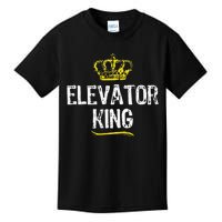 Elevator Queen Girl Mechanic Funny Cool Cute Gift Kids T-Shirt