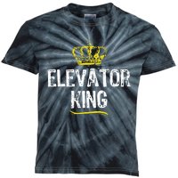 Elevator Queen Girl Mechanic Funny Cool Cute Gift Kids Tie-Dye T-Shirt