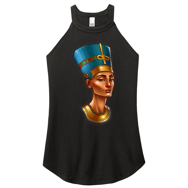 Egyptian Queen Nefertiti Cute Gift Women's Perfect Tri Rocker Tank