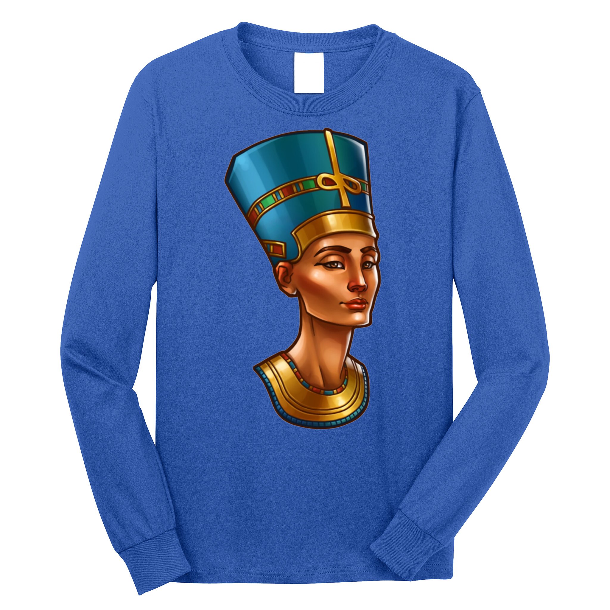 Egyptian Queen Nefertiti Cute Gift Long Sleeve Shirt