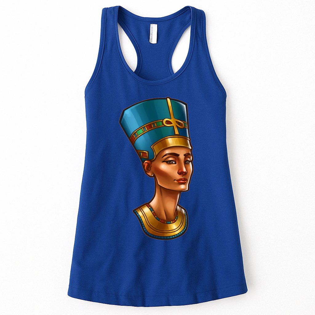 Egyptian Queen Nefertiti Cute Gift Womens Tank Top
