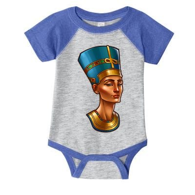 Egyptian Queen Nefertiti Cute Gift Infant Baby Jersey Bodysuit