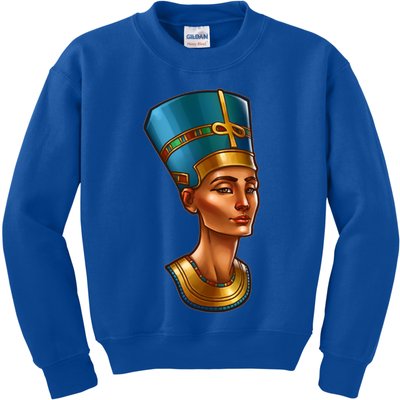 Egyptian Queen Nefertiti Cute Gift Kids Sweatshirt