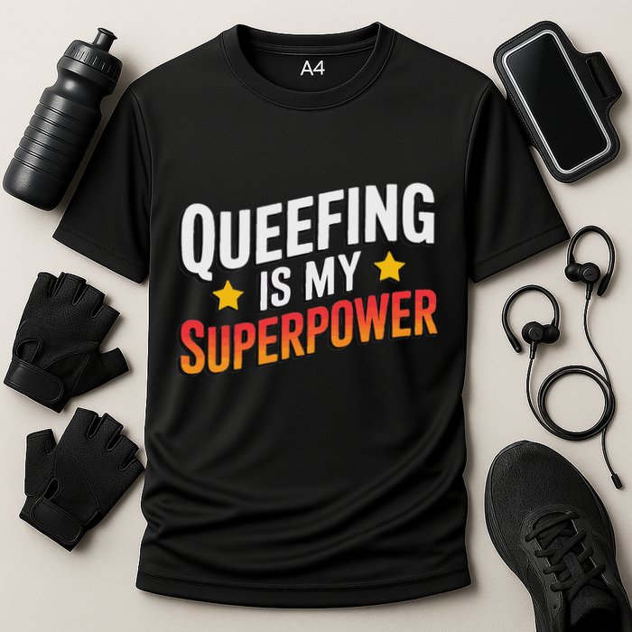 Embarassing Queef Queen Queefed Inappropriate Fart Queefing Performance Shirt
