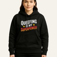 Embarassing Queef Queen Queefed Inappropriate Fart Queefing Hoodie