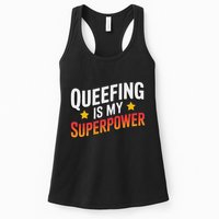 Embarassing Queef Queen Queefed Inappropriate Fart Queefing Womens Tank Top
