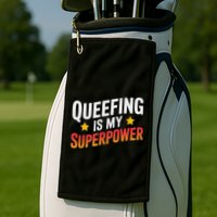 Embarassing Queef Queen Queefed Inappropriate Fart Queefing Golf Towel