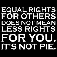 Equal Rights For Others Does Not Mean Less Rights For You 16 in Basic Backpack