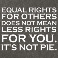 Equal Rights For Others Does Not Mean Less Rights For You Cotton Canvas Backpack