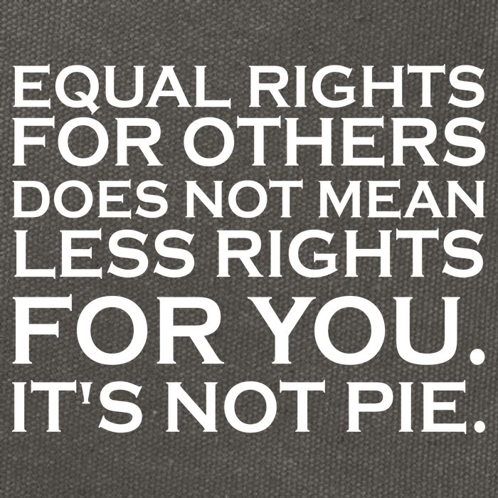 Equal Rights For Others Does Not Mean Less Rights For You Cotton Canvas Backpack