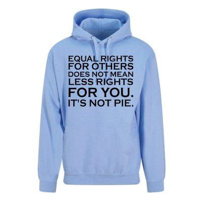 Equal Rights For Others Does Not Mean Less Rights For You Unisex Surf Hoodie