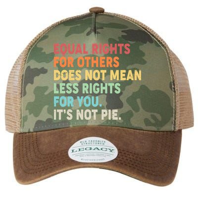 Equal Rights It's Not Pie Legacy Tie Dye Trucker Hat
