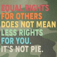 Equal Rights It's Not Pie Legacy Tie Dye Trucker Hat
