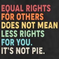 Equal Rights It's Not Pie Cool Comfort Performance Bucket Hat