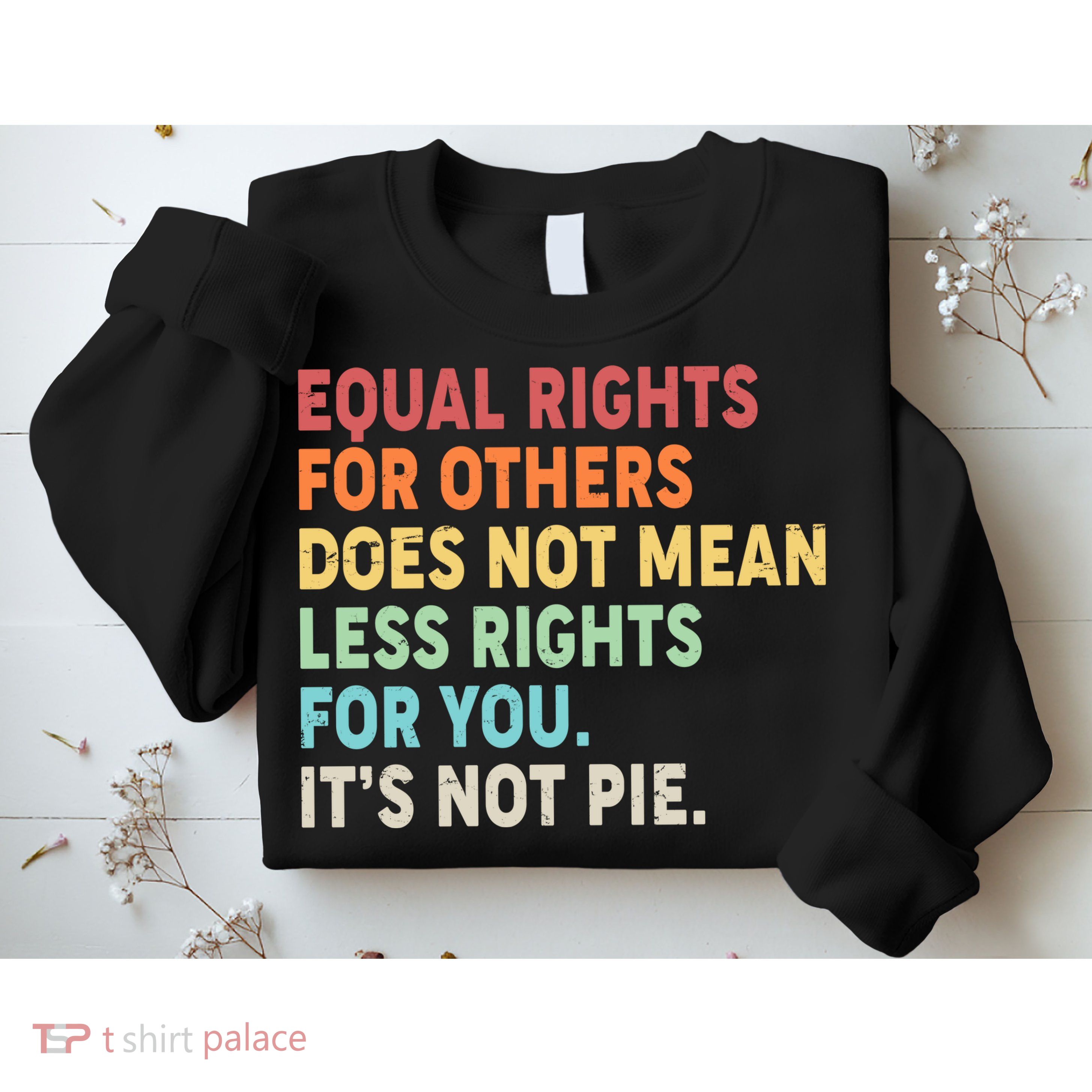 Equal Rights It's Not Pie Sweatshirt
